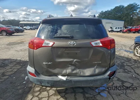 2013 Toyota Rav4 Limited from USA, damaged, VIN 2T3YFREV1DW059392